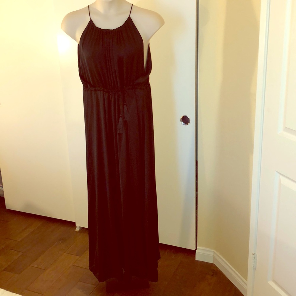 Black Grecian Inspired Black Dress